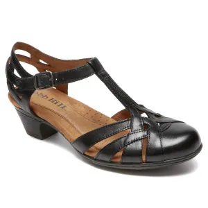 Women's Aubrey T-Strap Heel Sandals In Black
