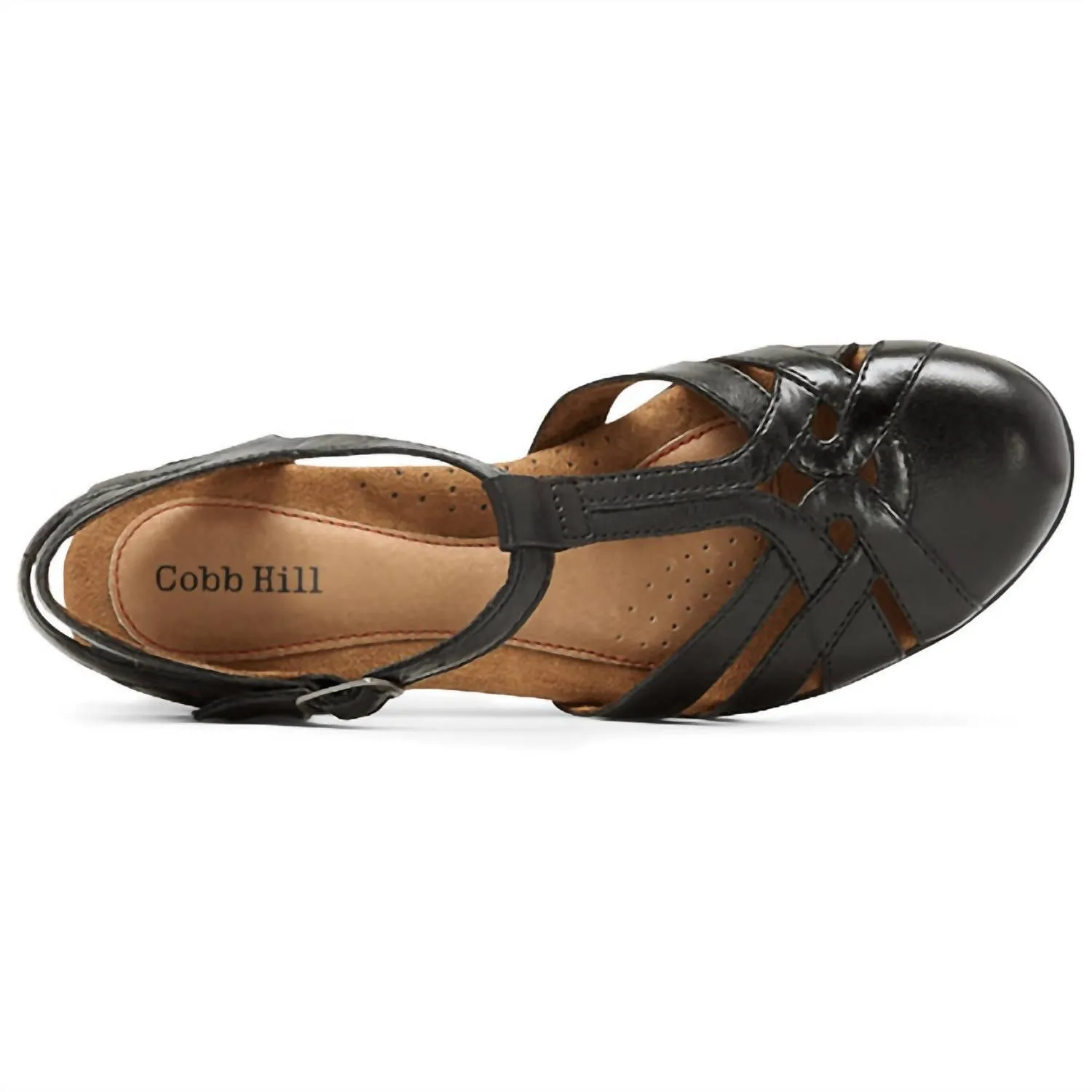 Women's Aubrey T-Strap Heel Sandals In Black