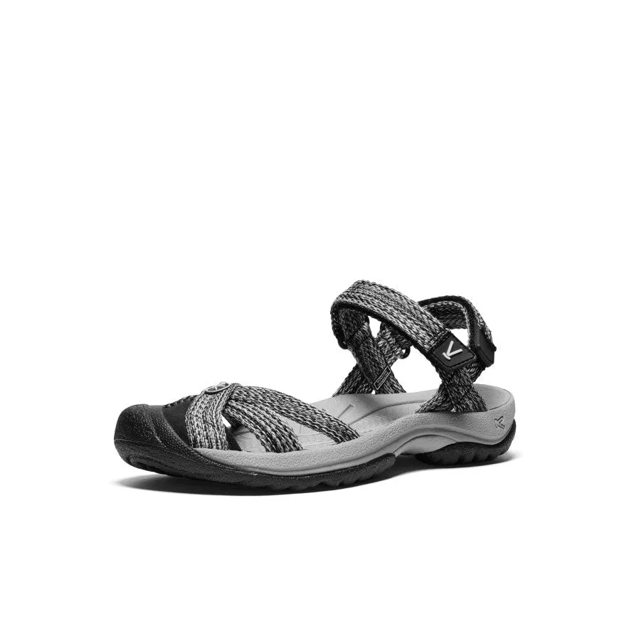 Women's Bali Strap Sandal  |  Alloy/Black