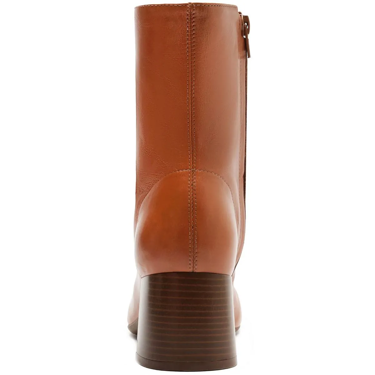 Womens Block Heel Man Made Ankle Boots
