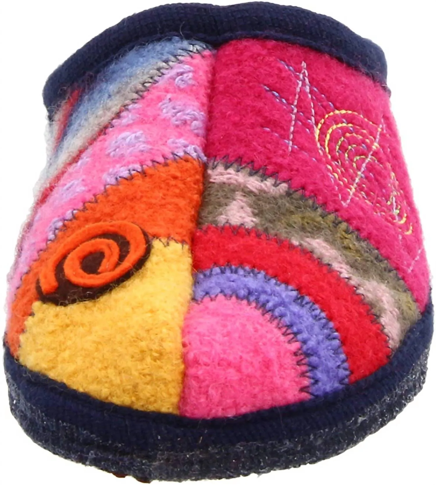 Women's Boiled Wool Slipper In Crazy Strawberry