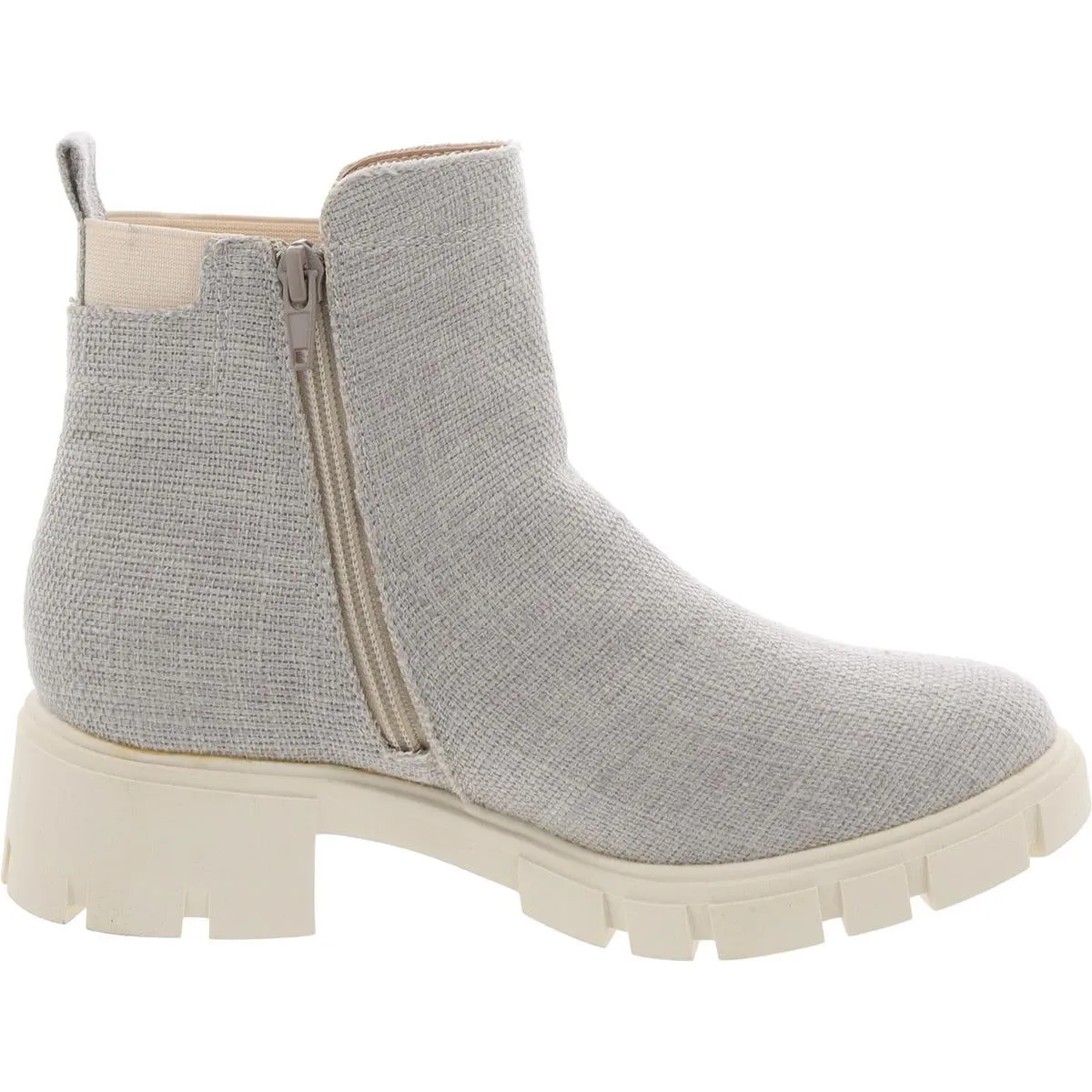 Womens Booties Block Heel Ankle Boots