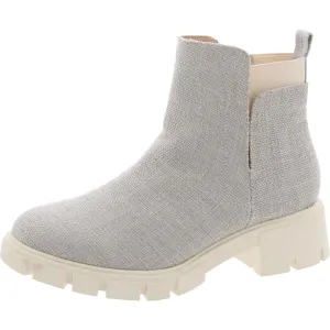 Womens Booties Block Heel Ankle Boots