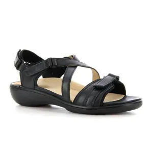 Women's Bravo Backstrap Sandal In Black