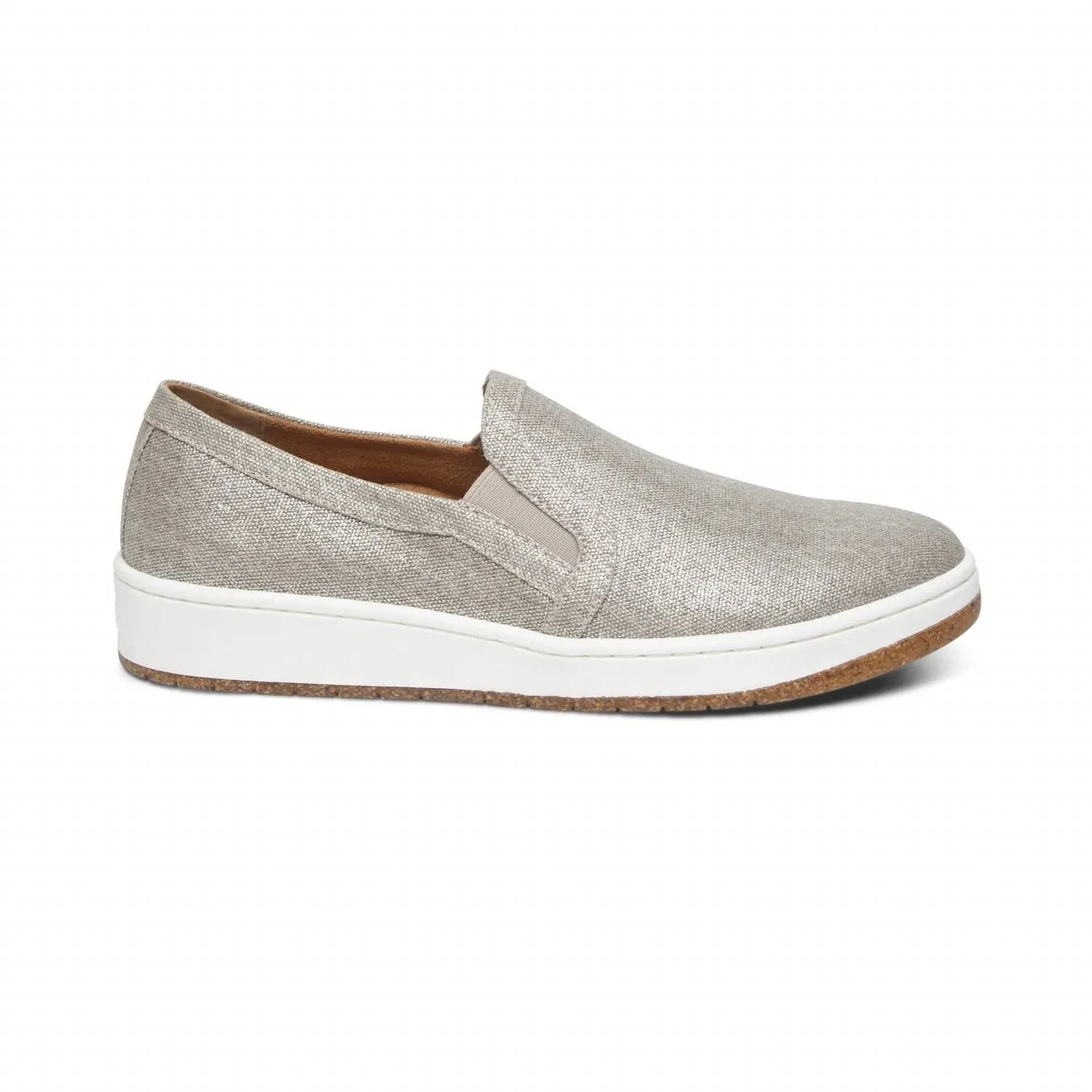 Women's Cameron Slip-On Sneakers In Taupe Metallic