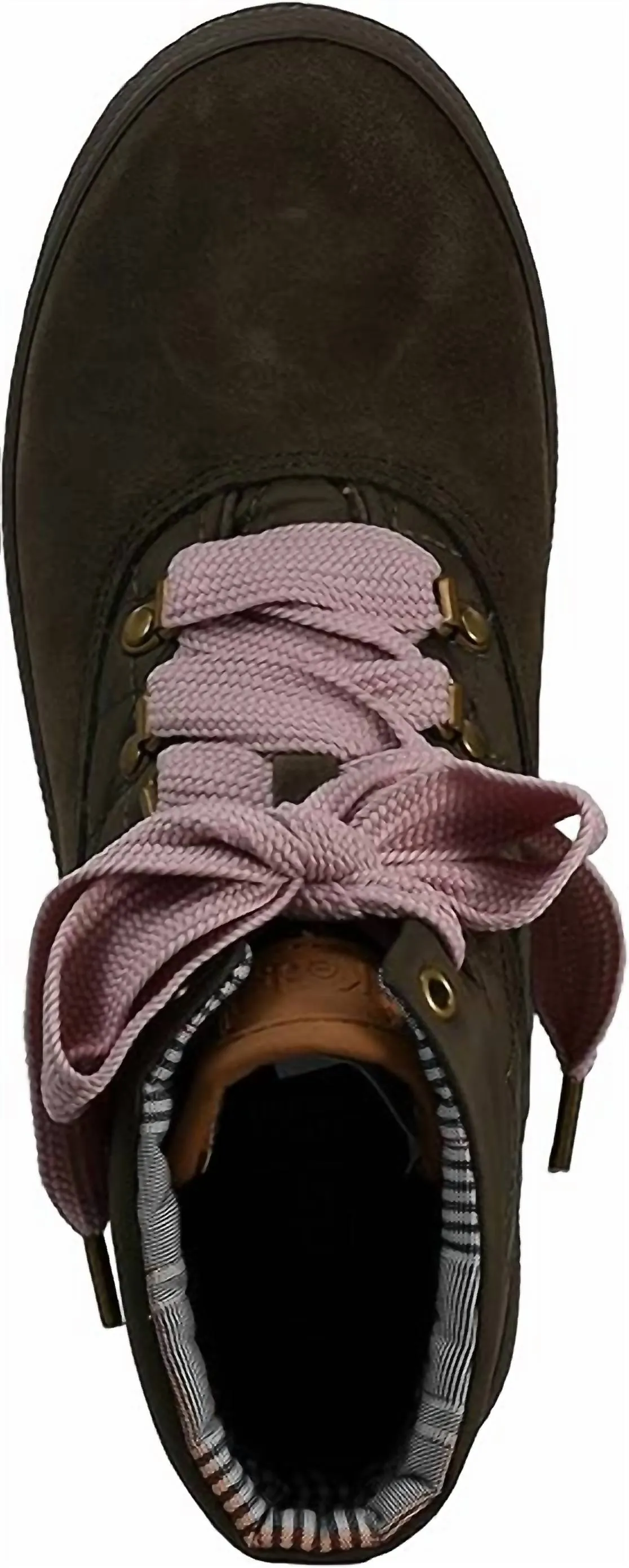Women's Camp Boot In Suede/ Nylon Olive