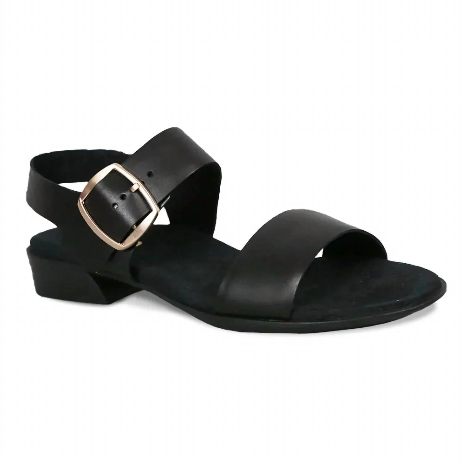 Women's Cleo Sandal In Black Leather