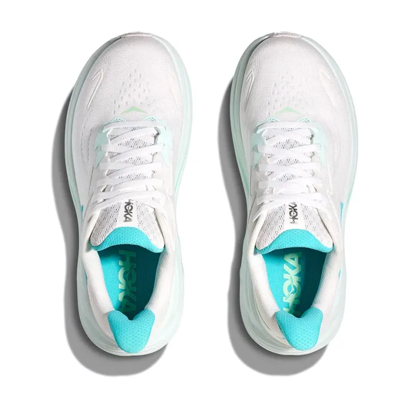 Women's Clifton 10 White/Cielo Blue