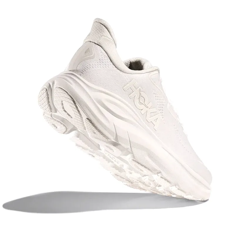 Women's Clifton 10 (WIDE) White/White