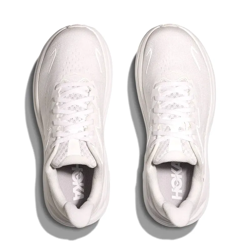 Women's Clifton 10 (WIDE) White/White