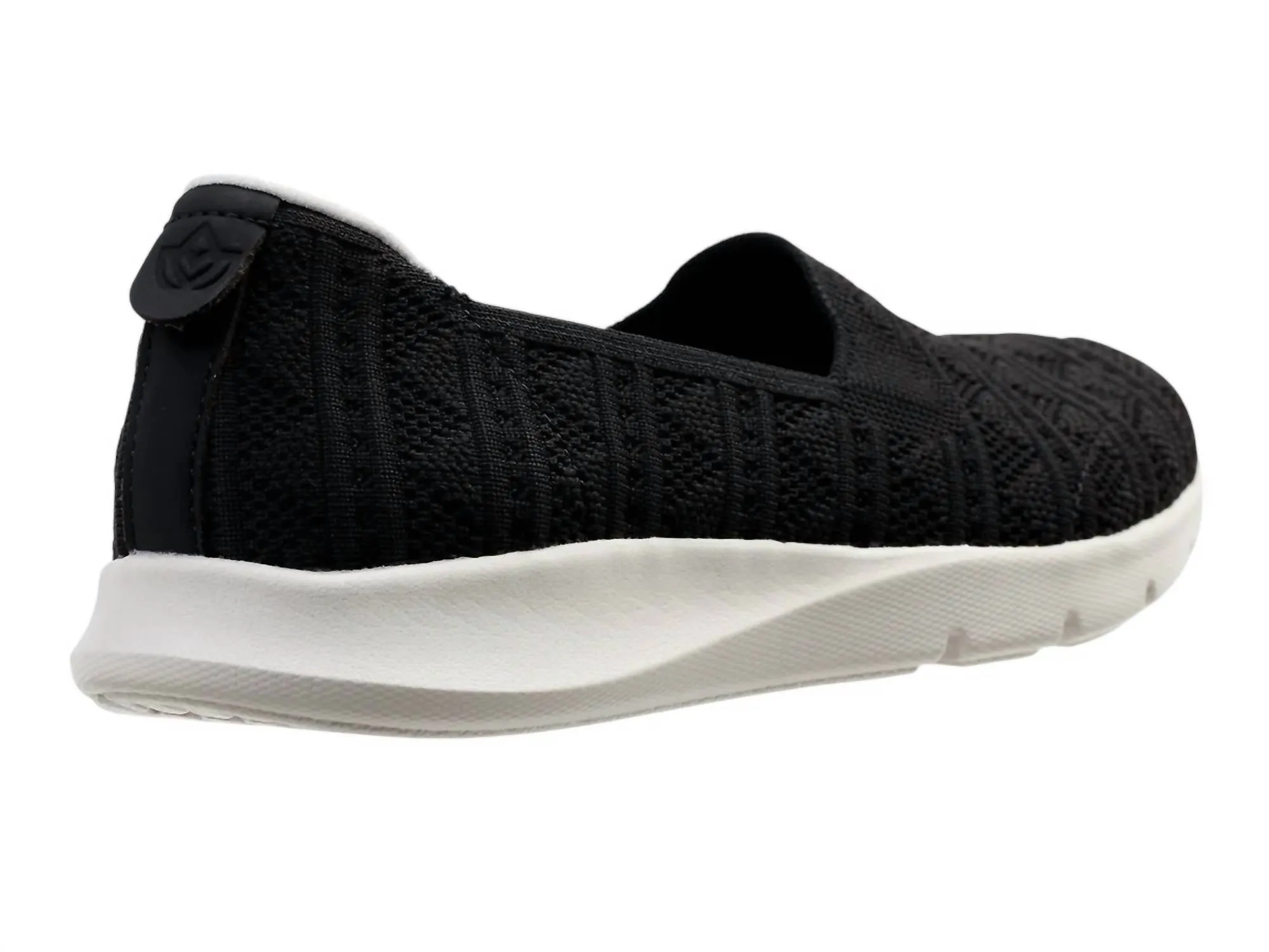 Women's Comfort Stretch Crochet Shoes In Black