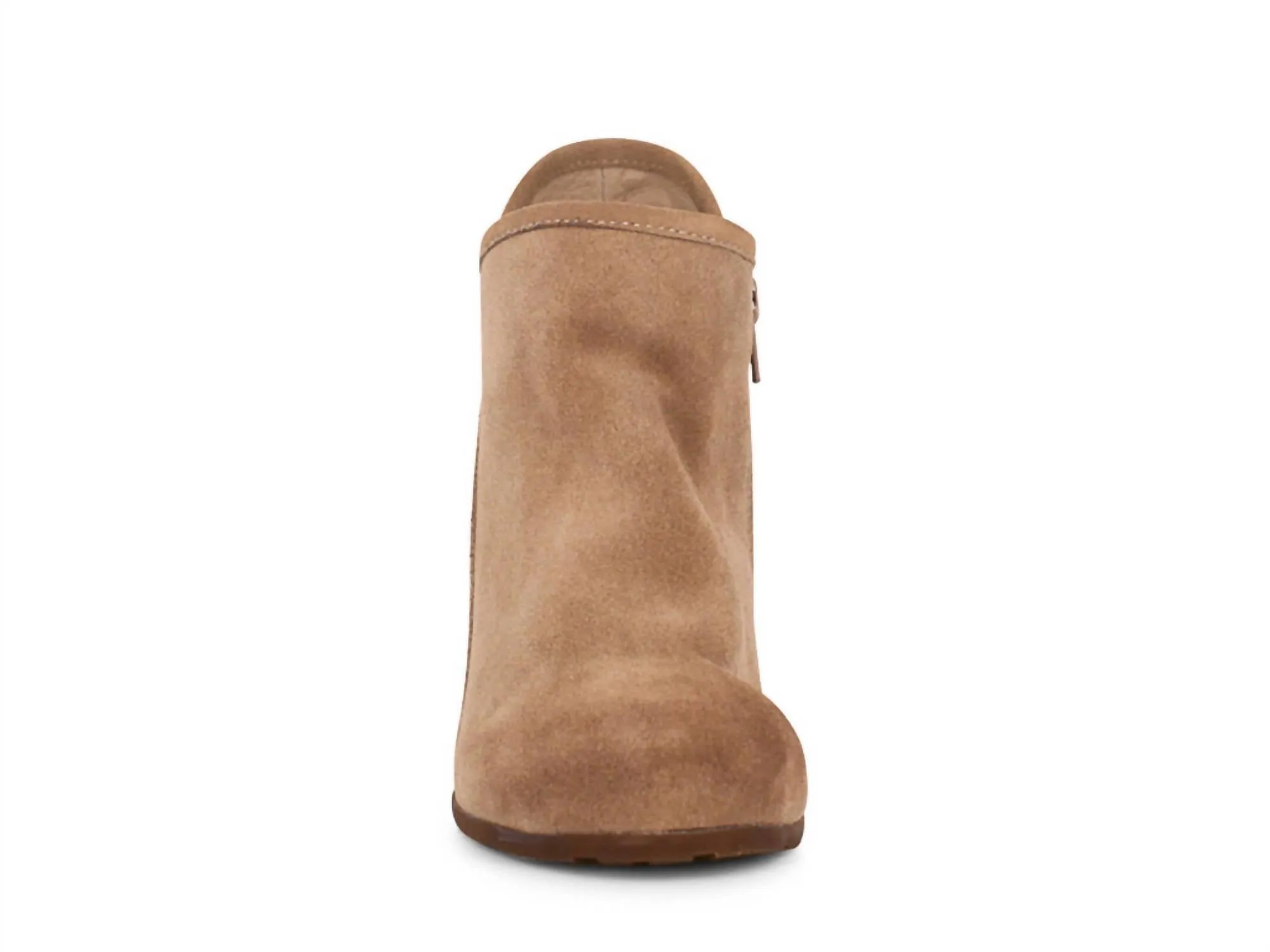 Women's Dalia Heeled Bootie In Latte