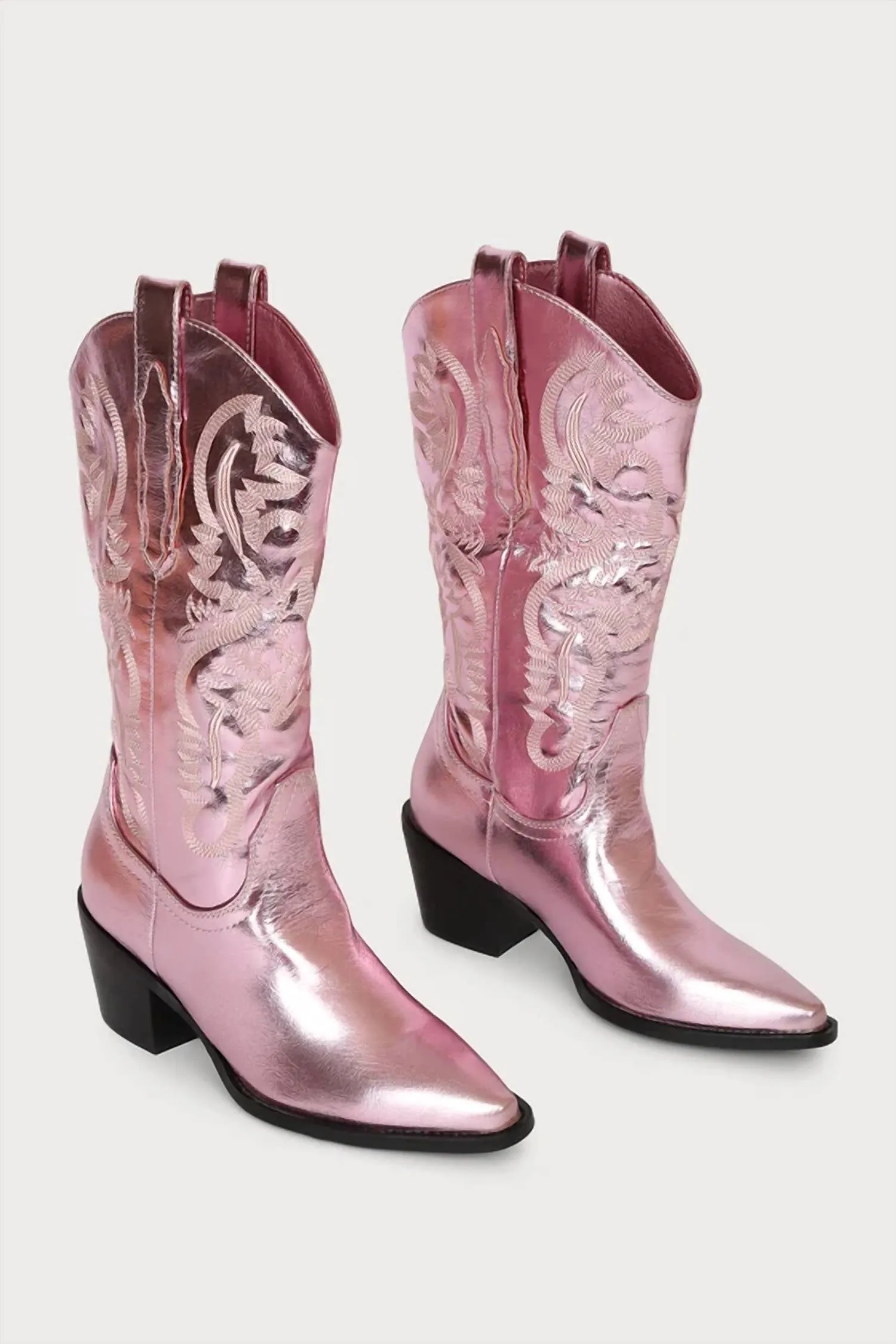 Women's Danilo Boots In Pink Metallic