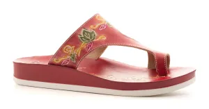 Women's Dorothy Sandals In Red Leather