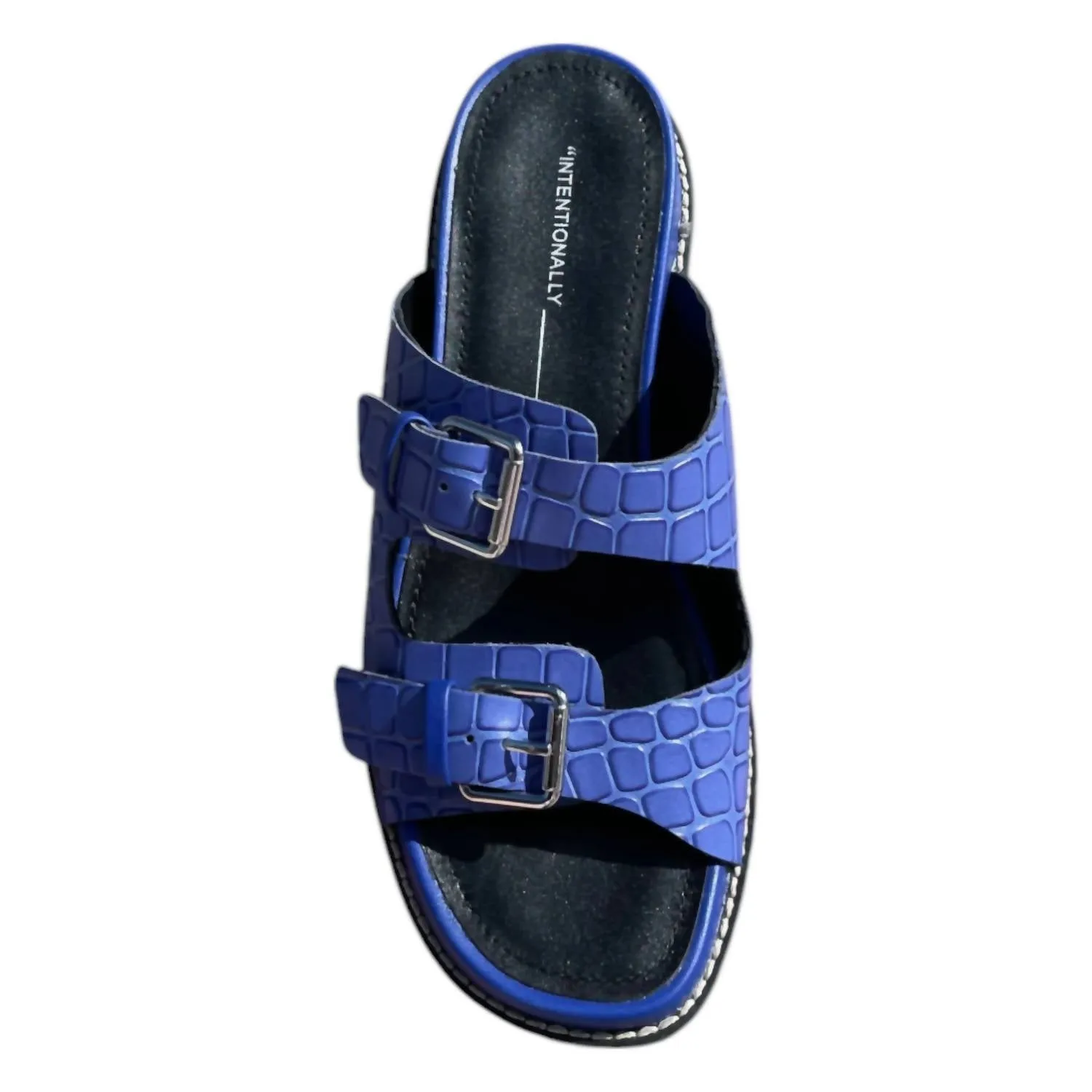Women's Dot Sandals In Cobalt