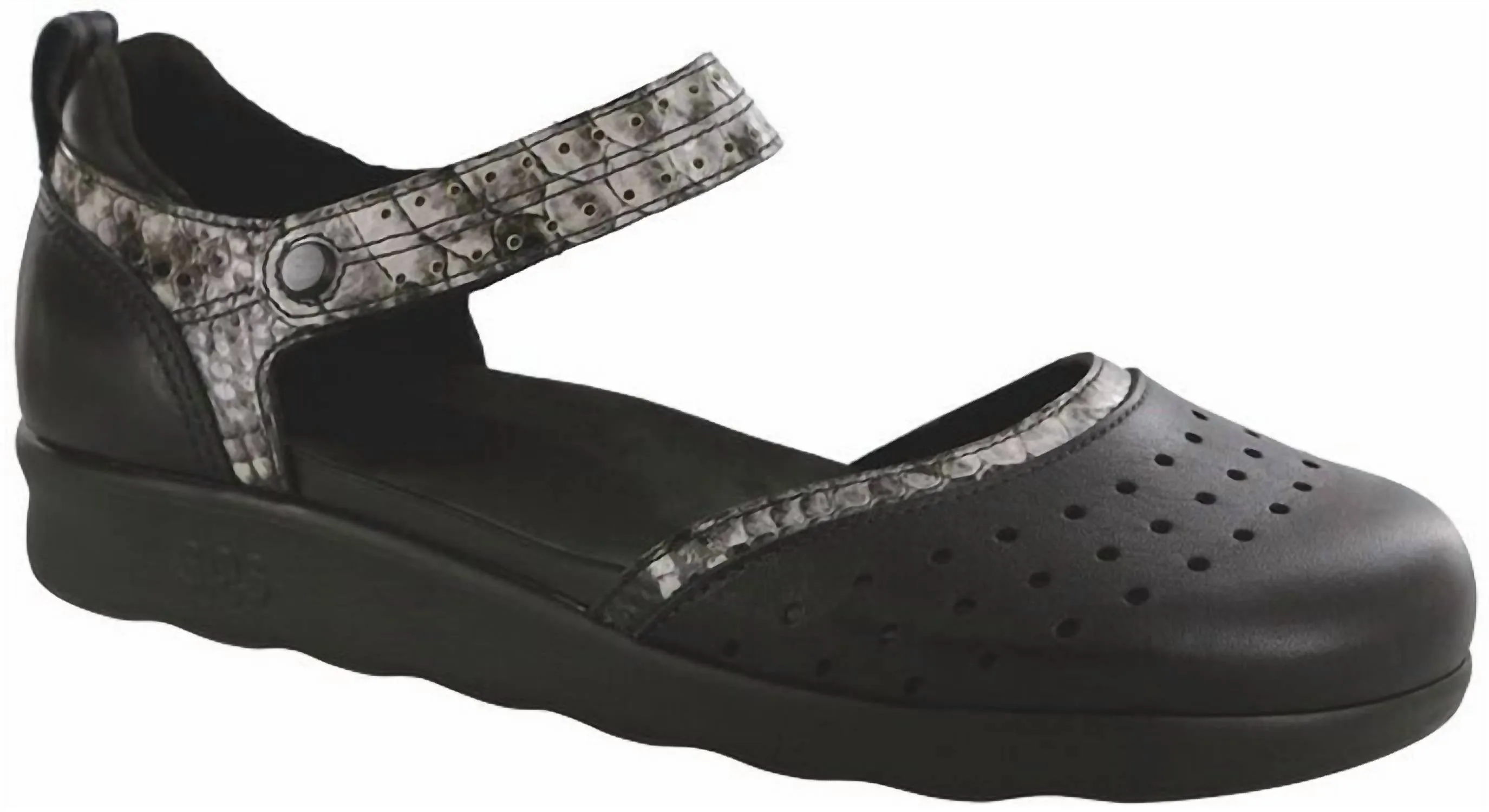 Women's Eden Gravity Mamba Sandal In Black Snake