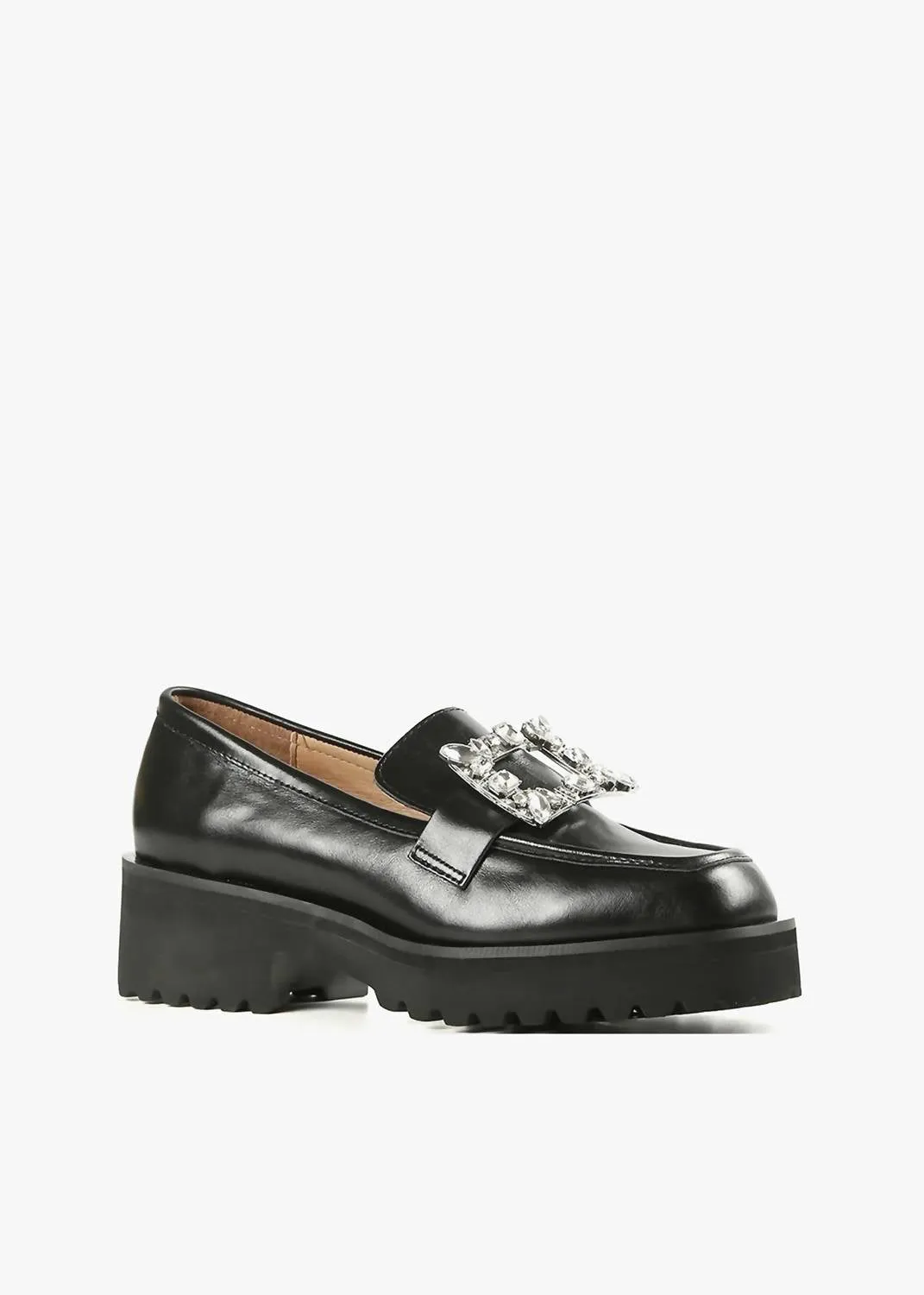 Women's Elton Lugg Loafer In Black