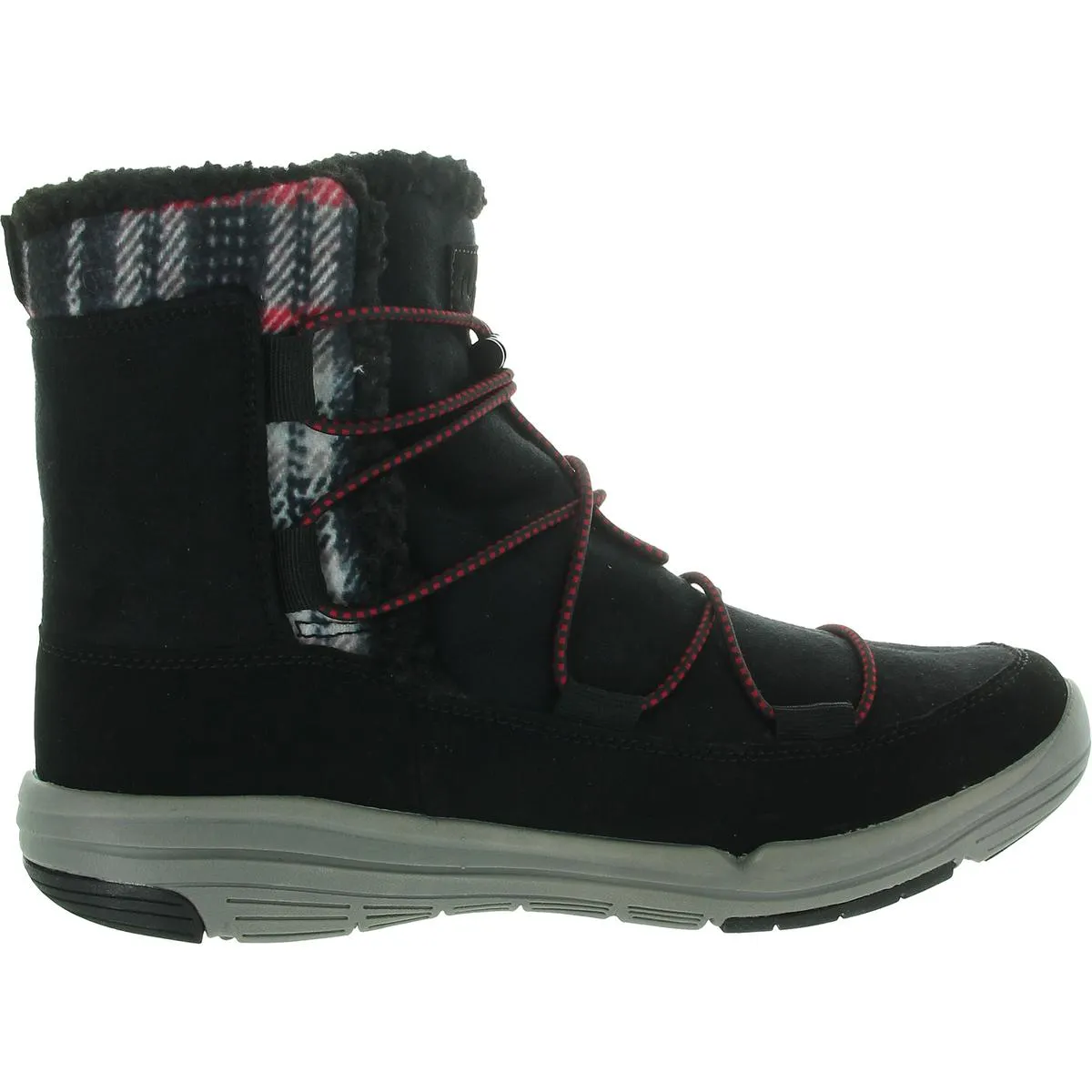 Womens Faux Fur Lined Faux Suede Winter & Snow Boots