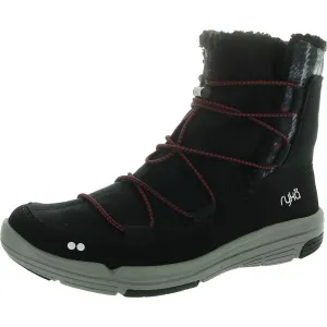 Womens Faux Fur Lined Faux Suede Winter & Snow Boots