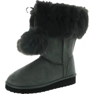 Womens Faux Fur Lined Man Made Winter & Snow Boots