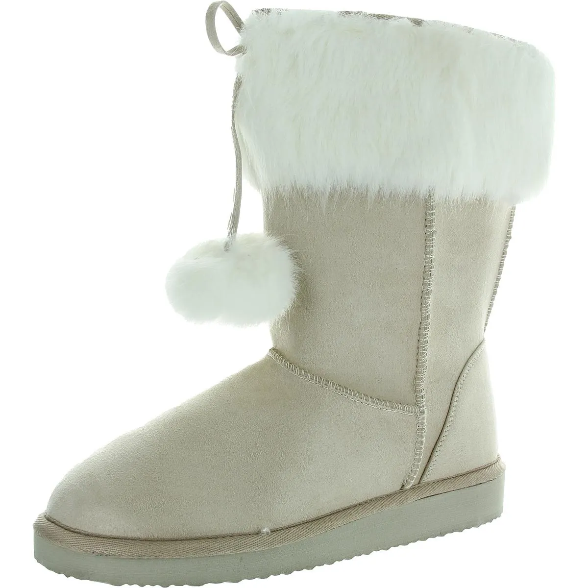 Womens Faux Fur Lined Man Made Winter & Snow Boots