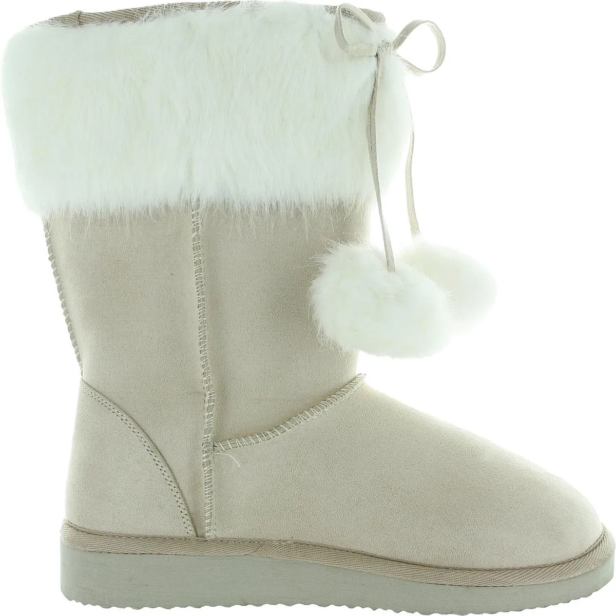 Womens Faux Fur Lined Man Made Winter & Snow Boots
