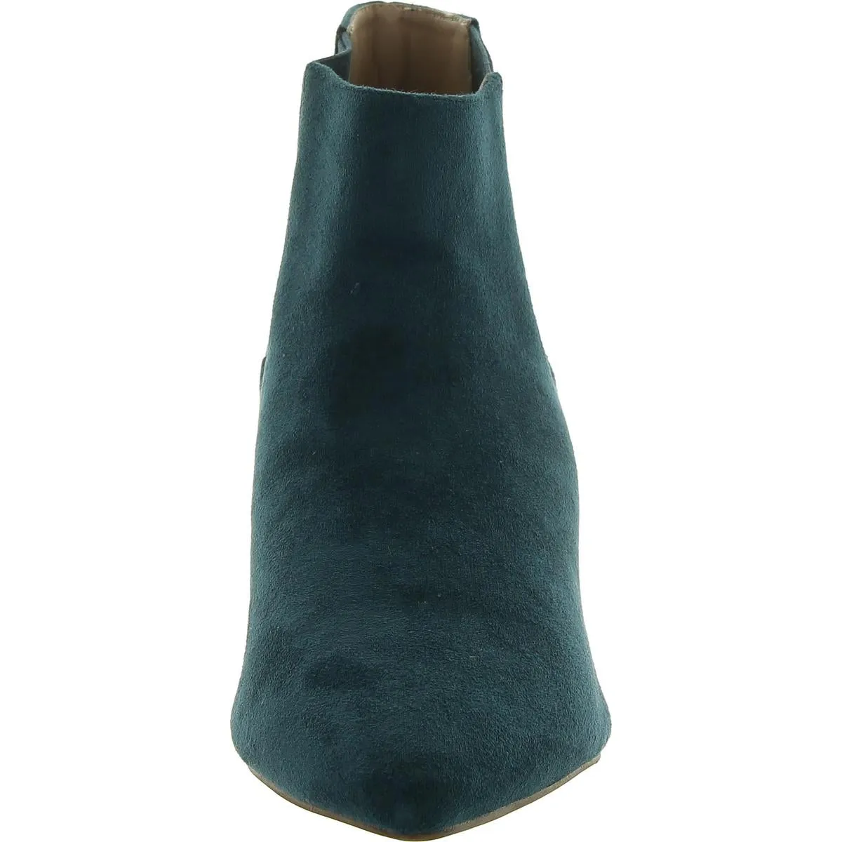 Womens Faux Suede Ankle Chelsea Boots