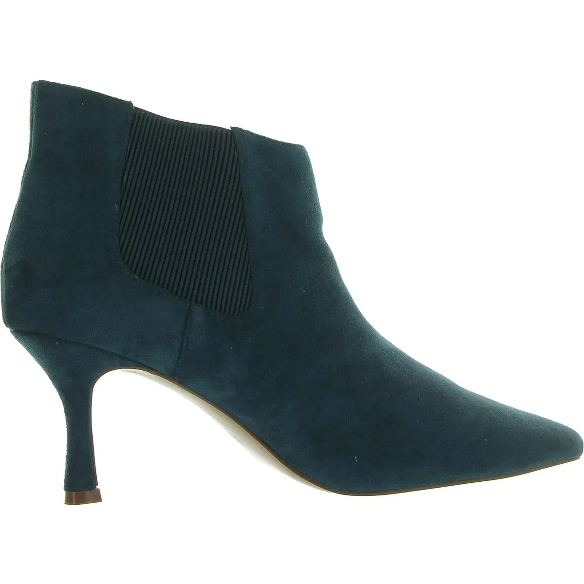 Womens Faux Suede Ankle Chelsea Boots