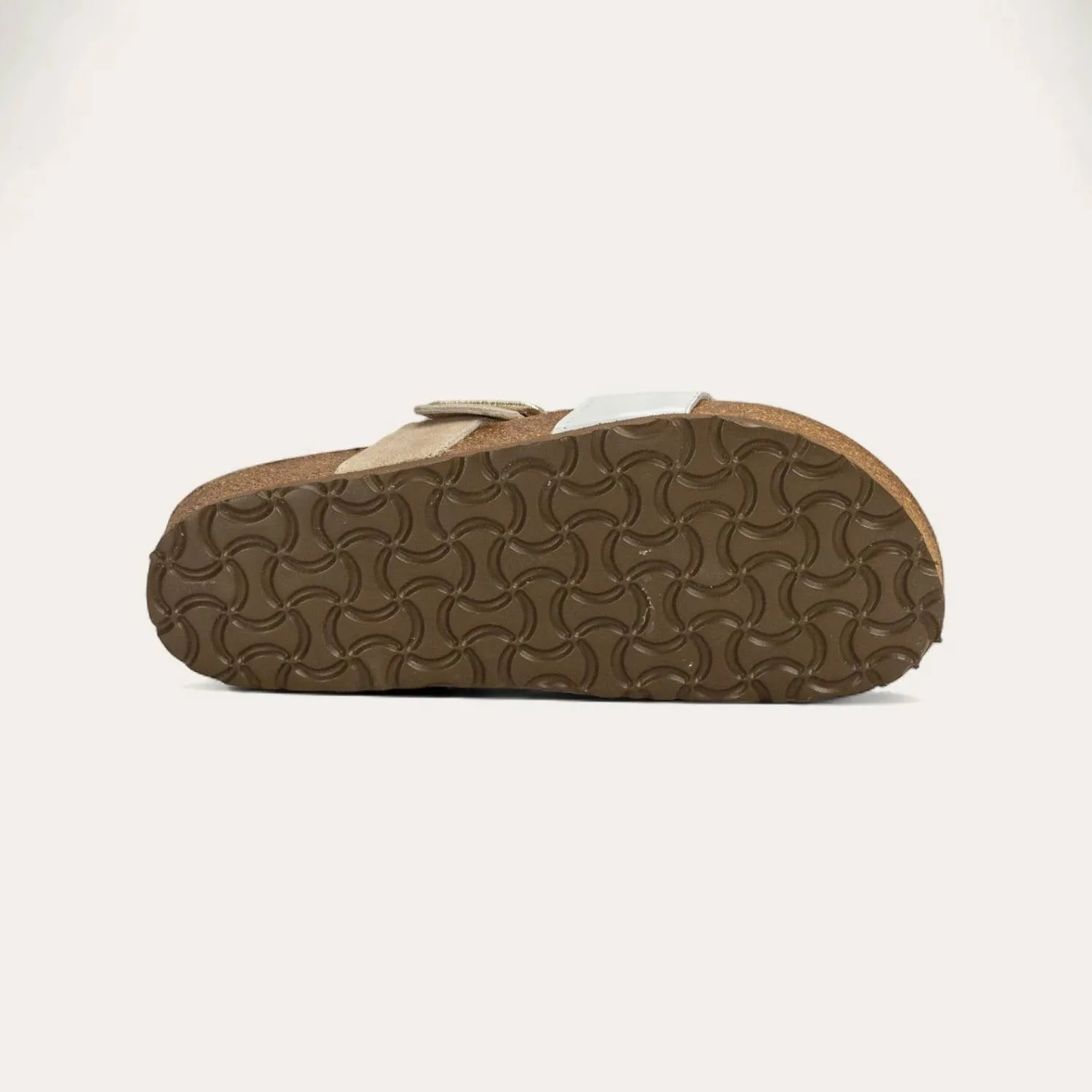 Women's Fresno Sandals In White Pearl/sand Stone