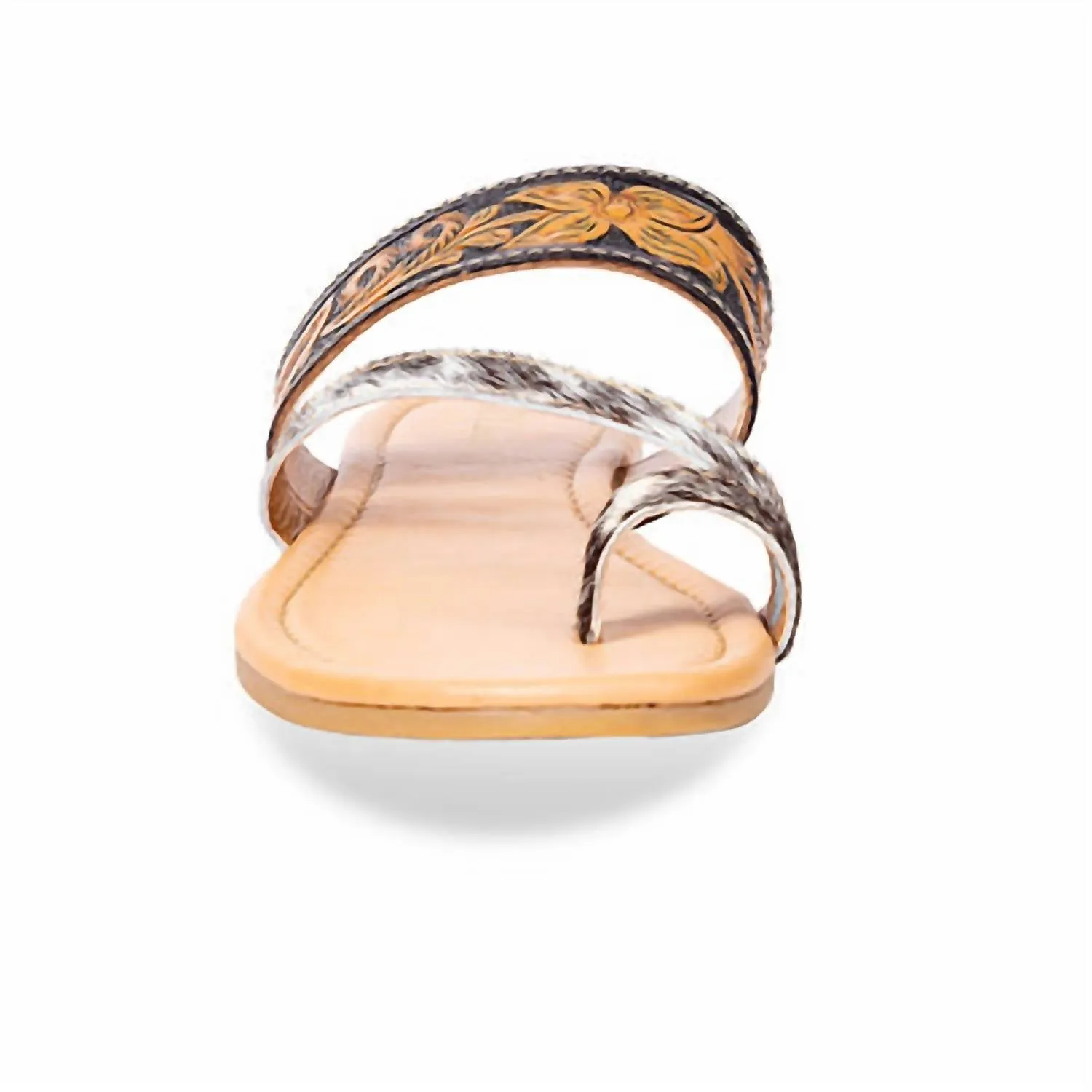 Women's Greta Lee Sandals In Brown/black/white