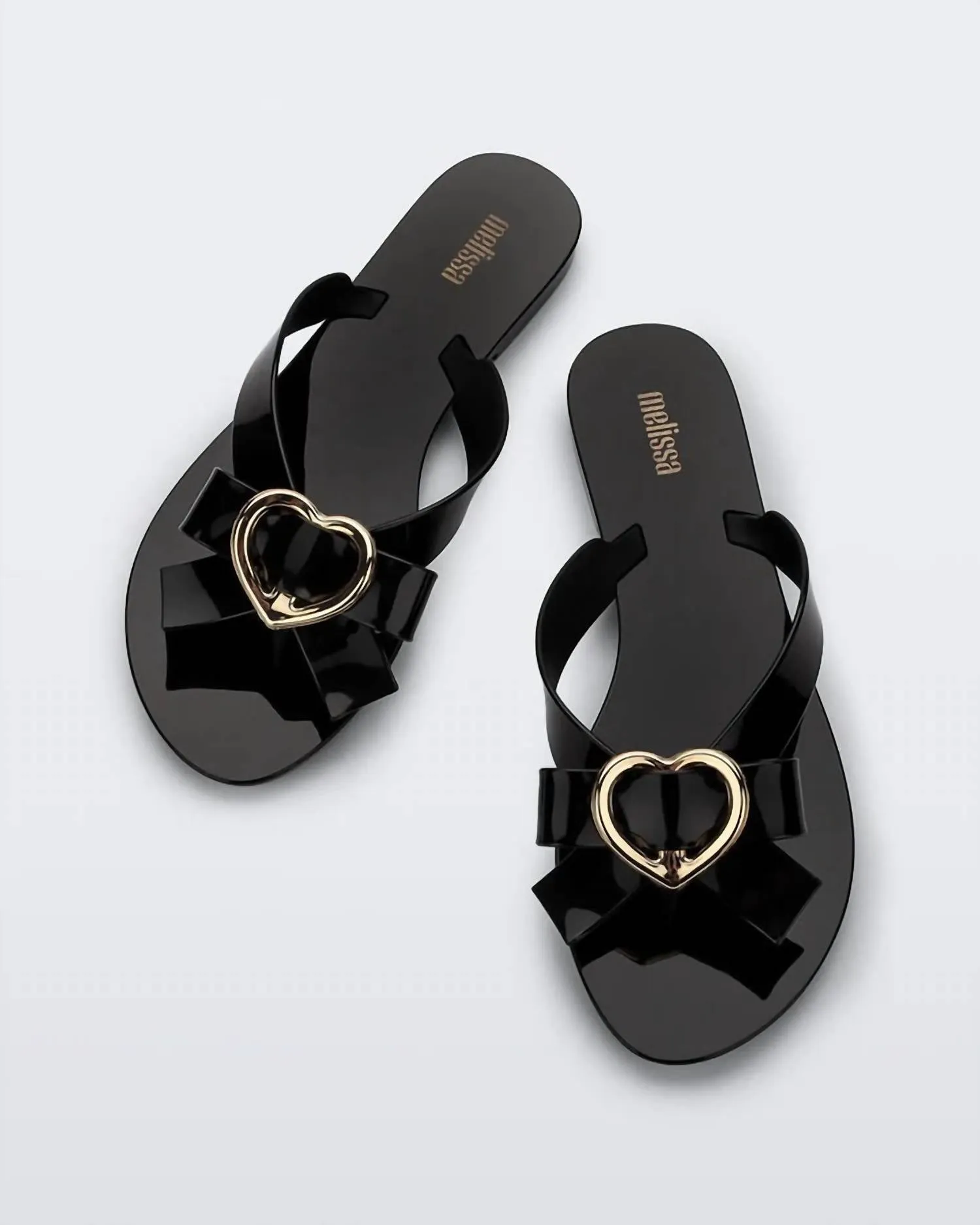 Women's Harmonic Heart Sandal In Black