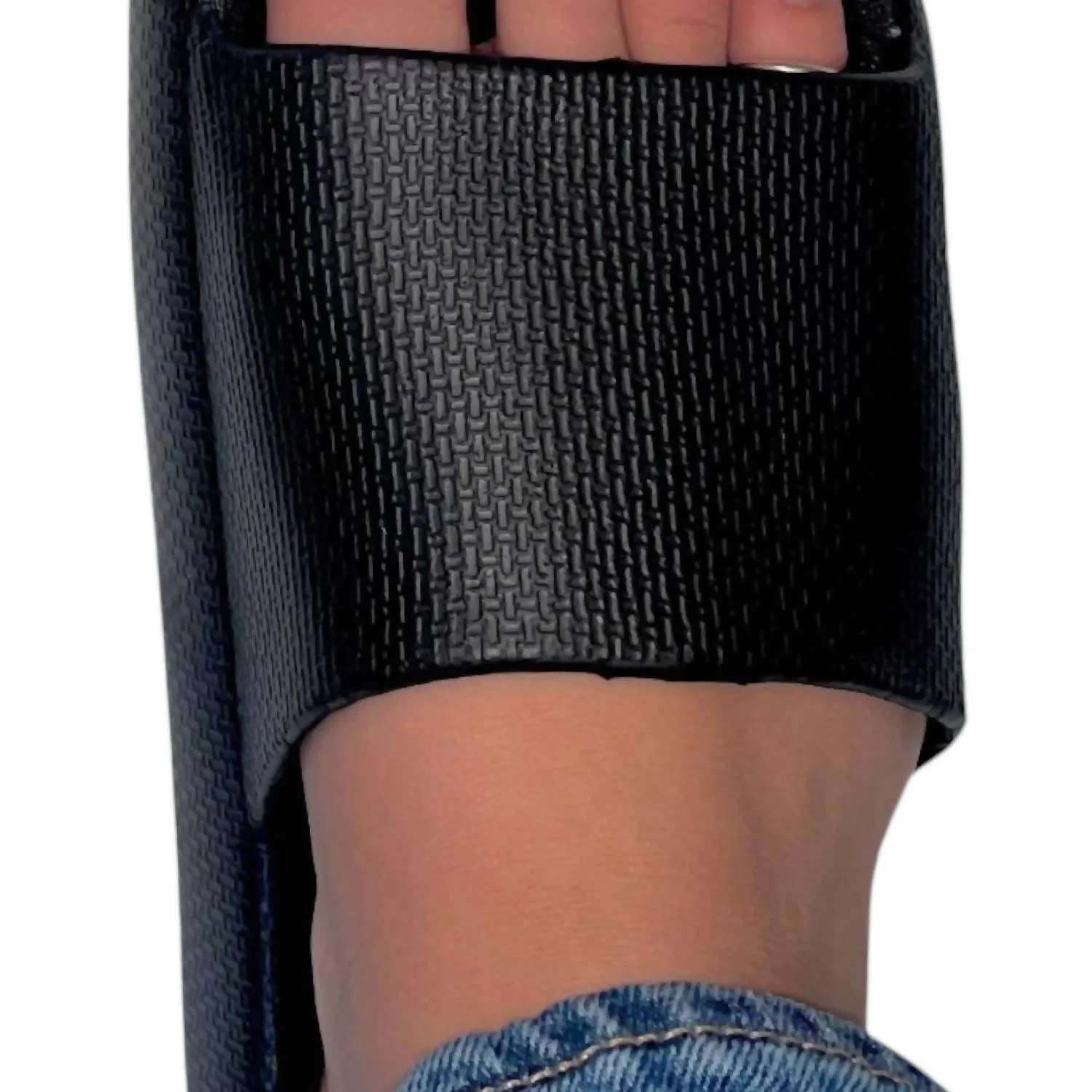 Women's Hey Girl Slides In Black