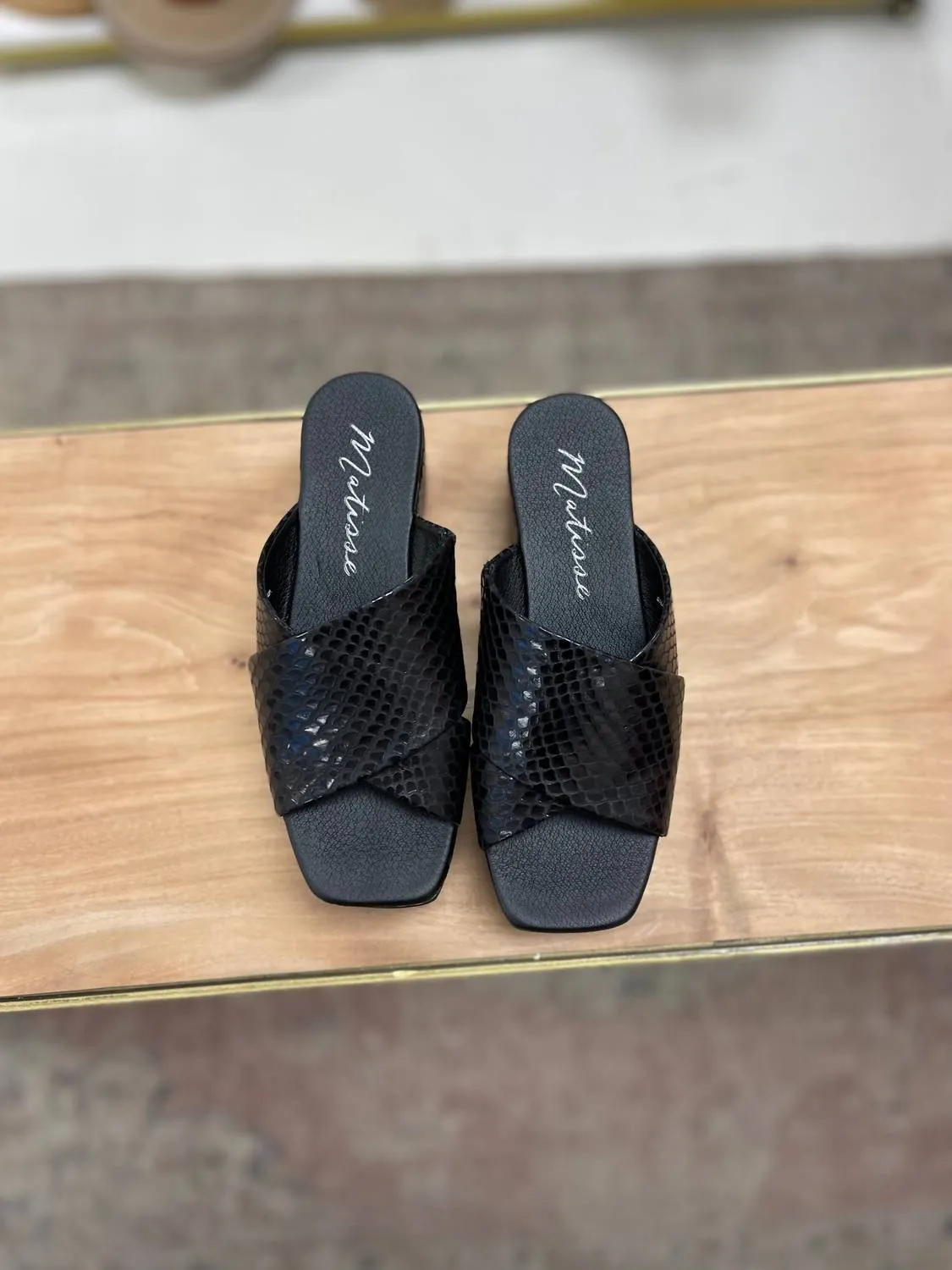 Women's Holden Slides In Black