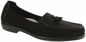 Women's Hope Slip-On Loafer In Black Nubuck