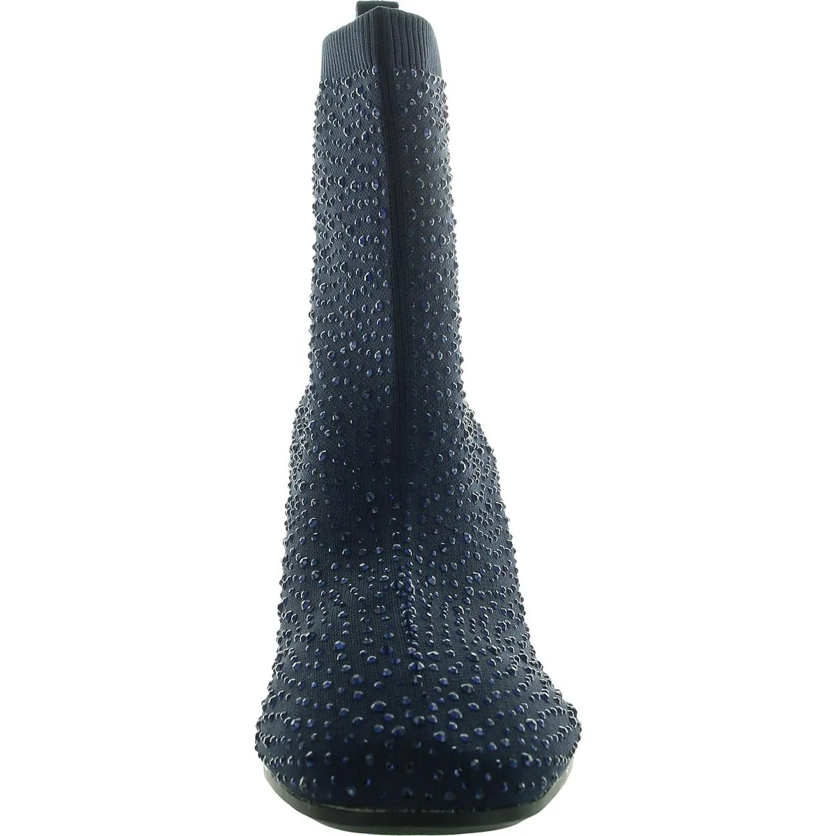 Womens Jeweled Man Made Mid-Calf Boots