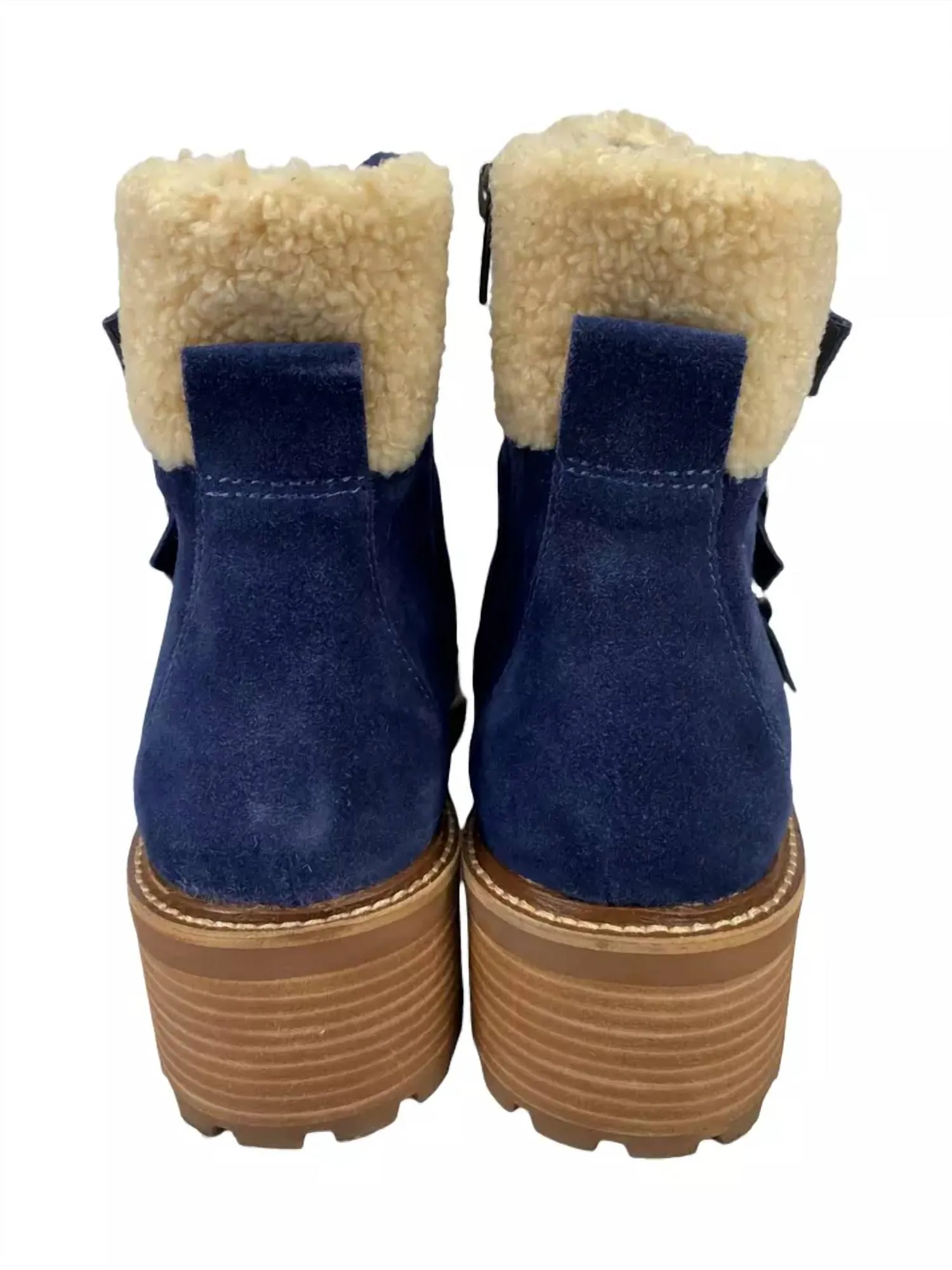 Women's Klerica Leather Boots In Navy