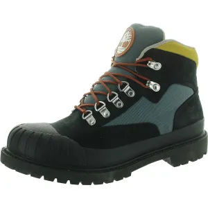 Womens Lace-Up Leather Combat & Lace-Up Boots