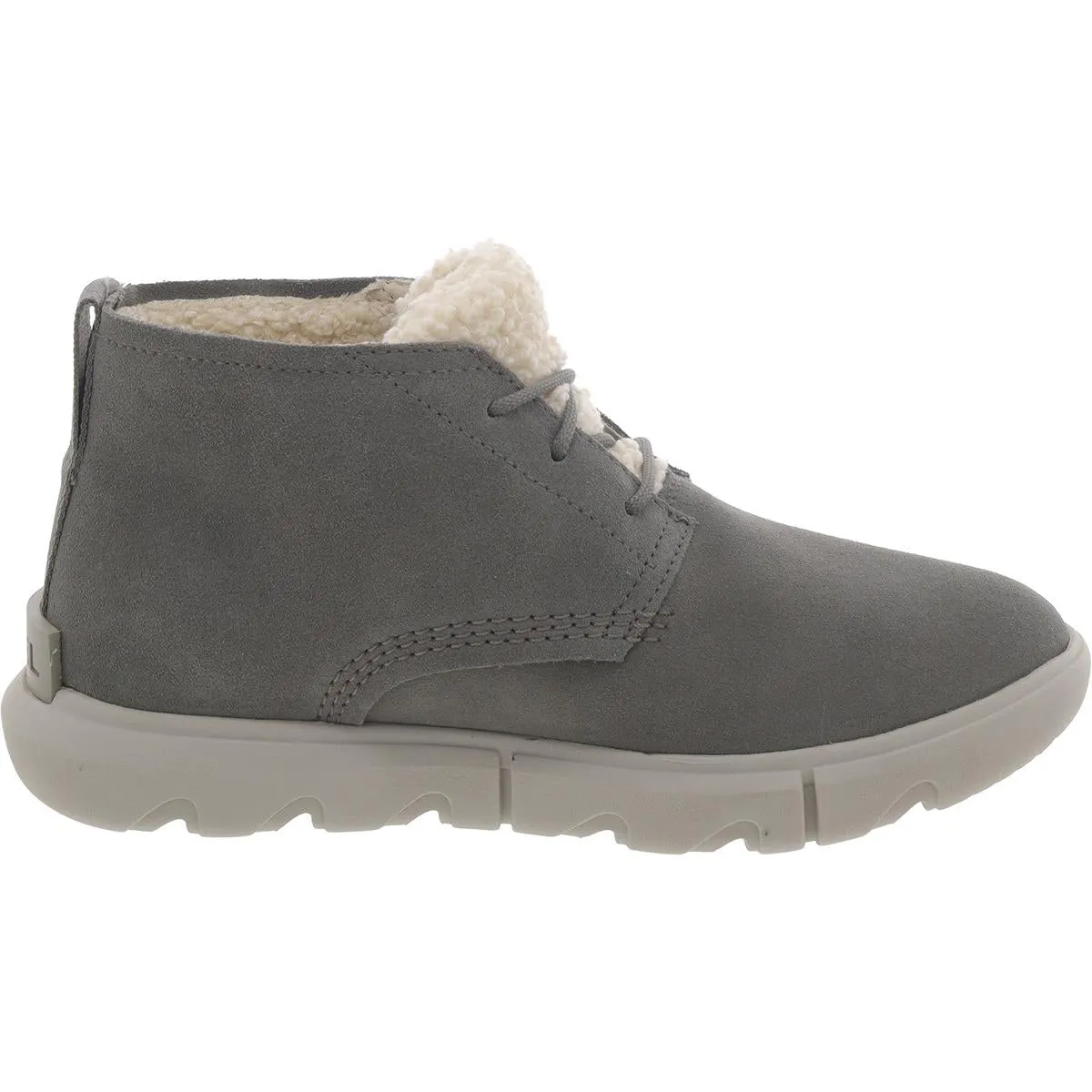 Womens Leather Ankle Chukka Boots