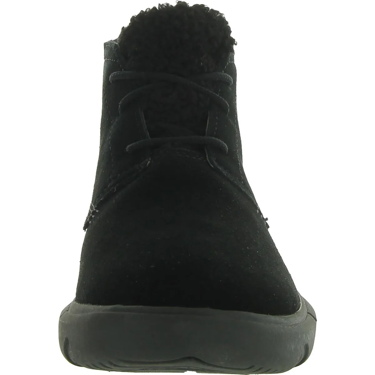 Womens Leather Ankle Chukka Boots