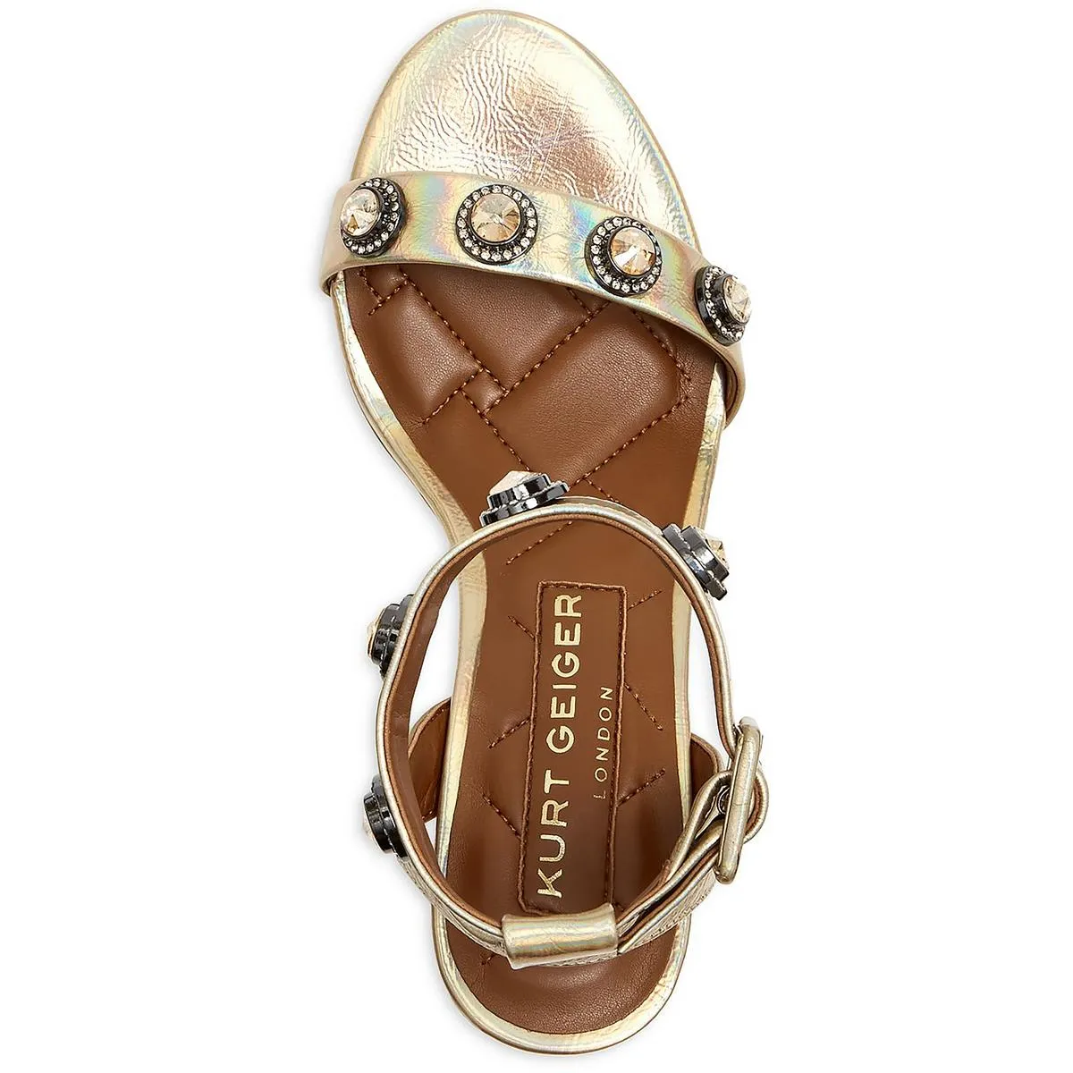 Womens Leather Block Heel Heels