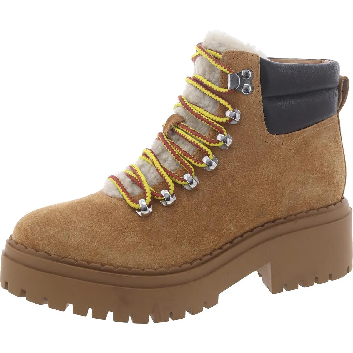 Womens Leather Cold Weather Winter & Snow Boots