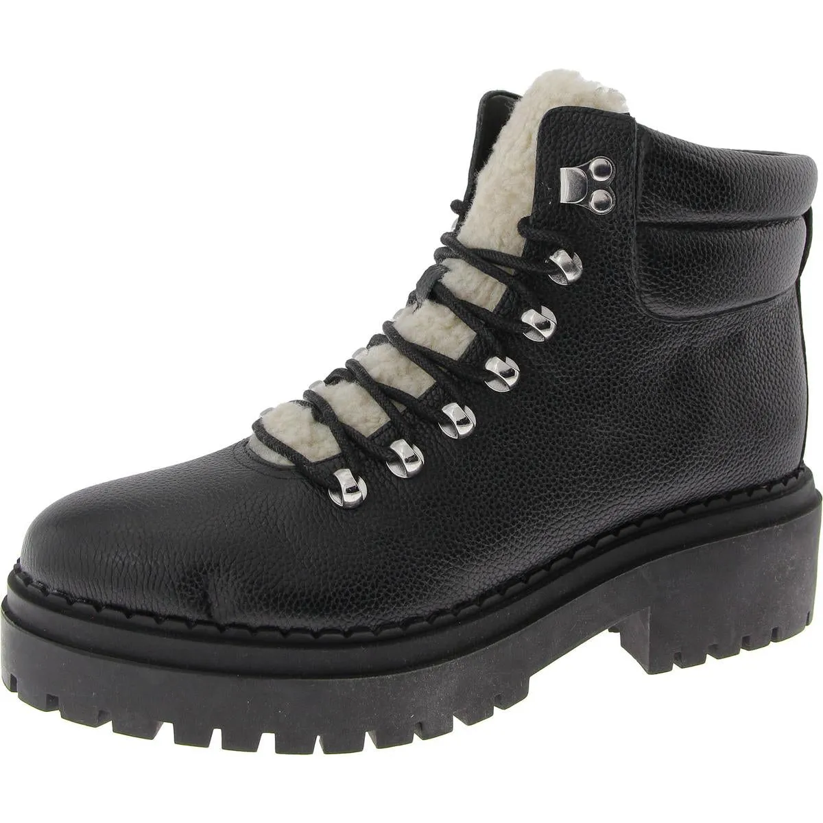 Womens Leather Cold Weather Winter & Snow Boots