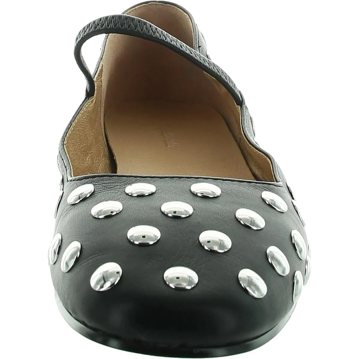 Womens Leather Flat Mary Janes