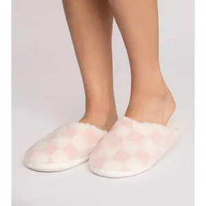 Women's LetS Get Cozy Slippers In Pink Clay