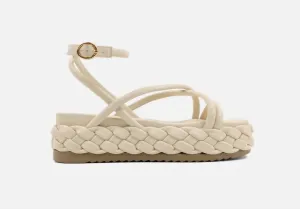 Women's Lilith Platform Sandal In White
