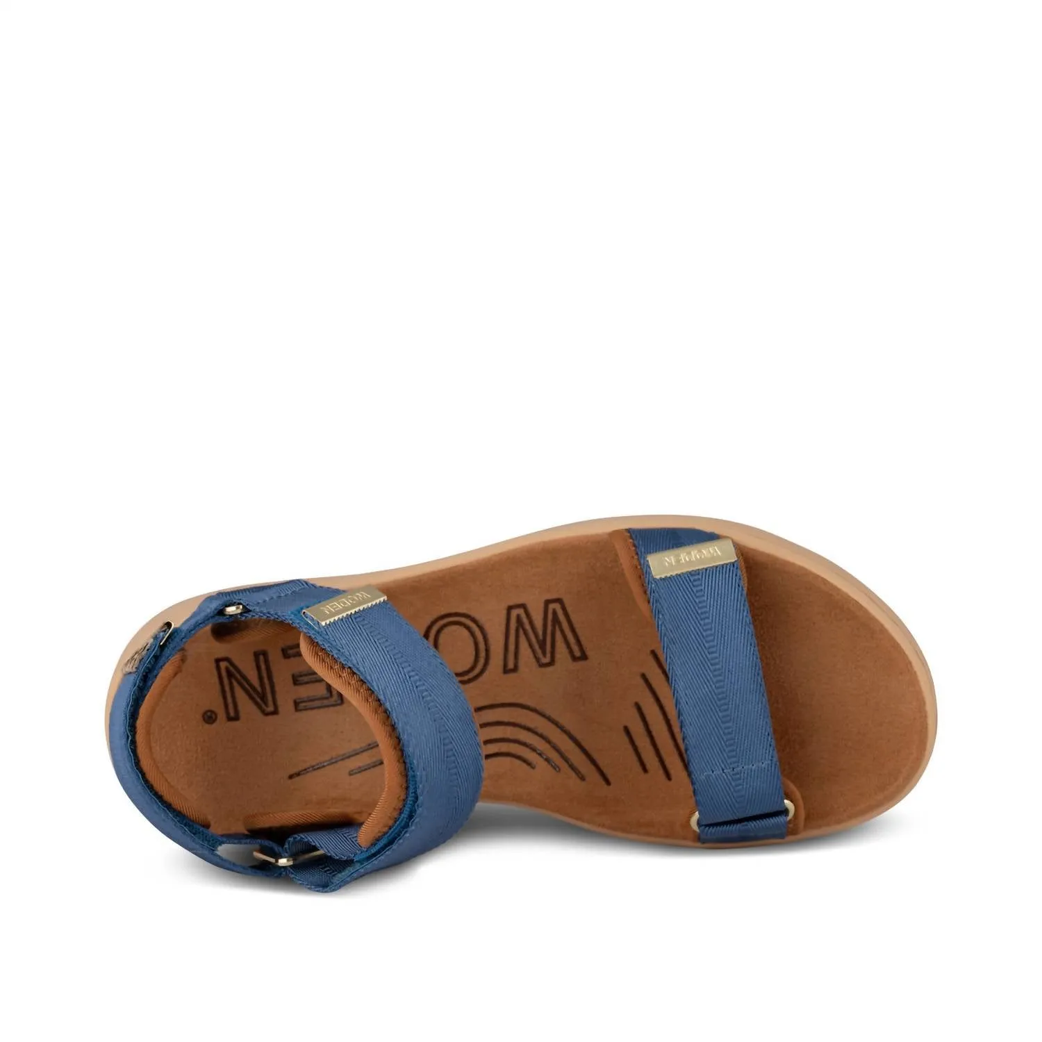 Women's Line Sandal In Old Denim