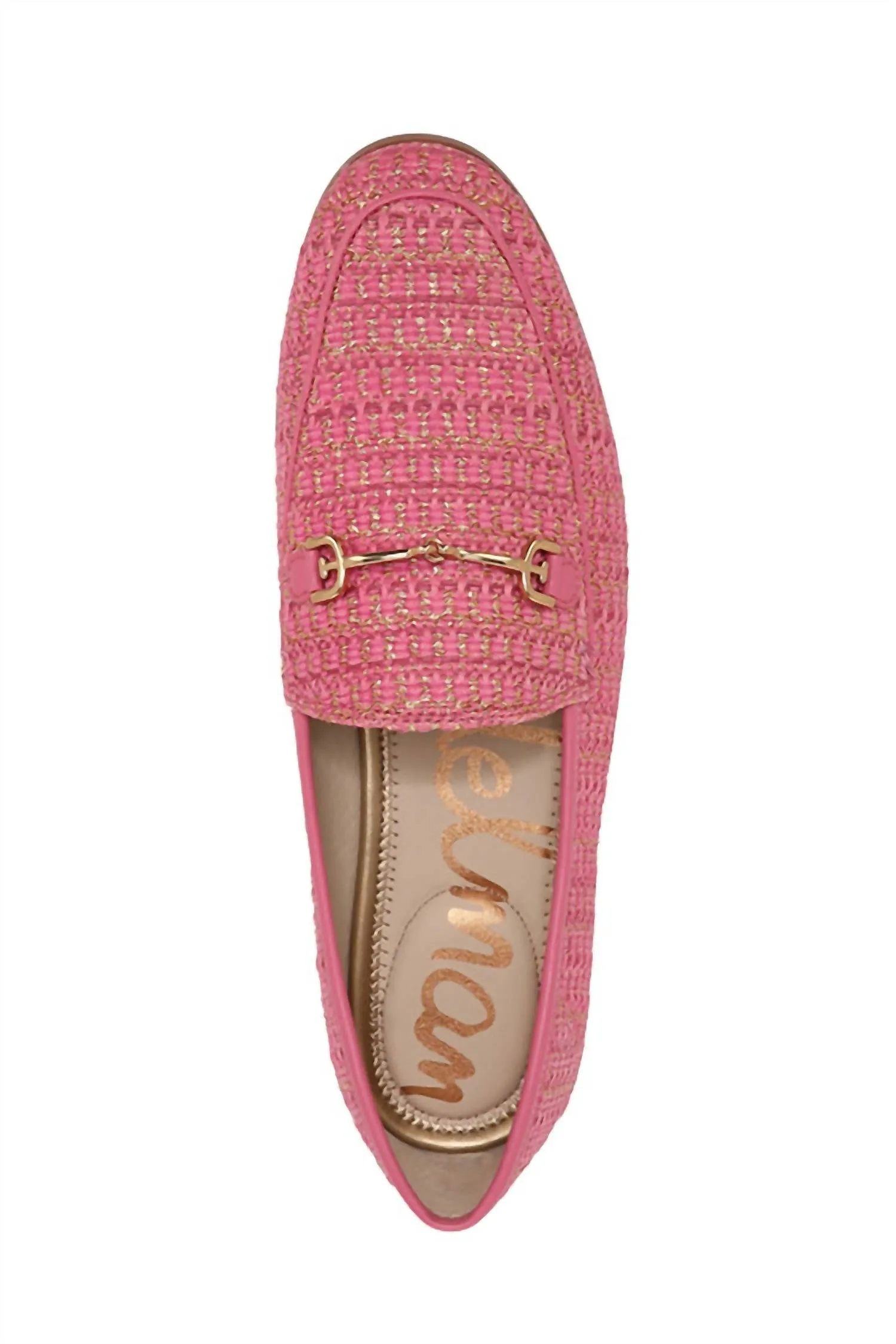 Women's Loraine Bit Loafer In Pink Rose Boucle