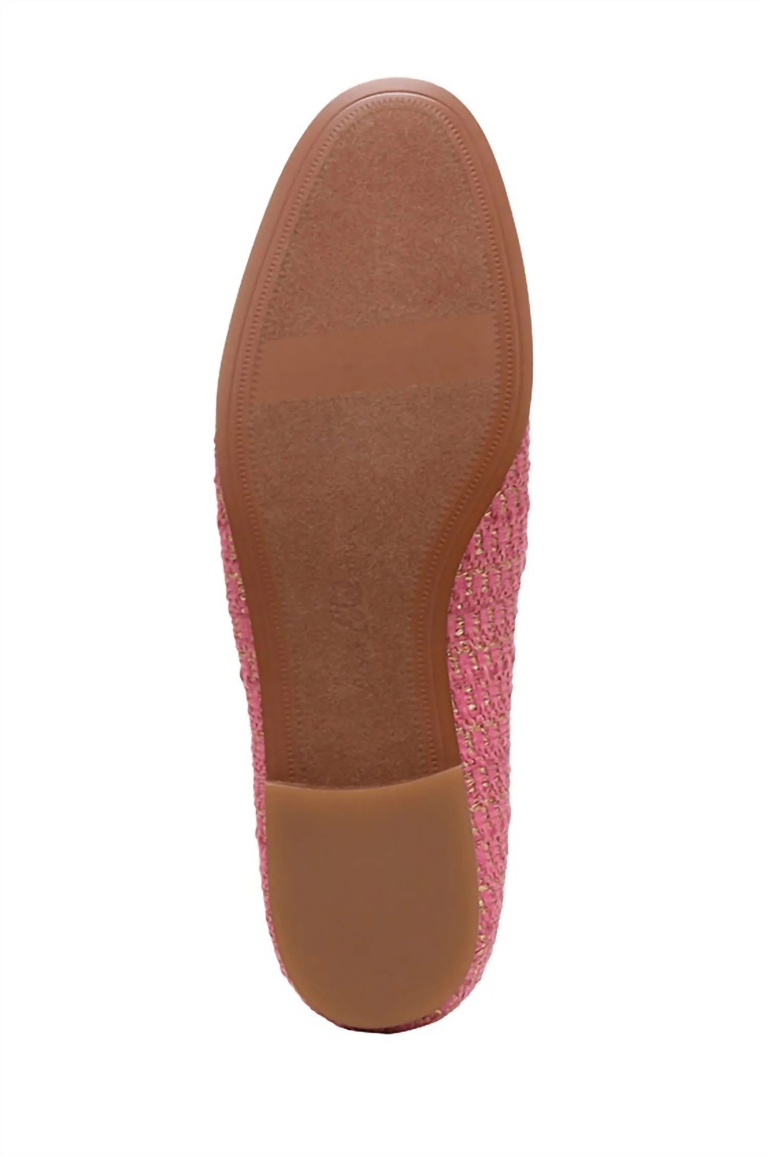 Women's Loraine Bit Loafer In Pink Rose Boucle