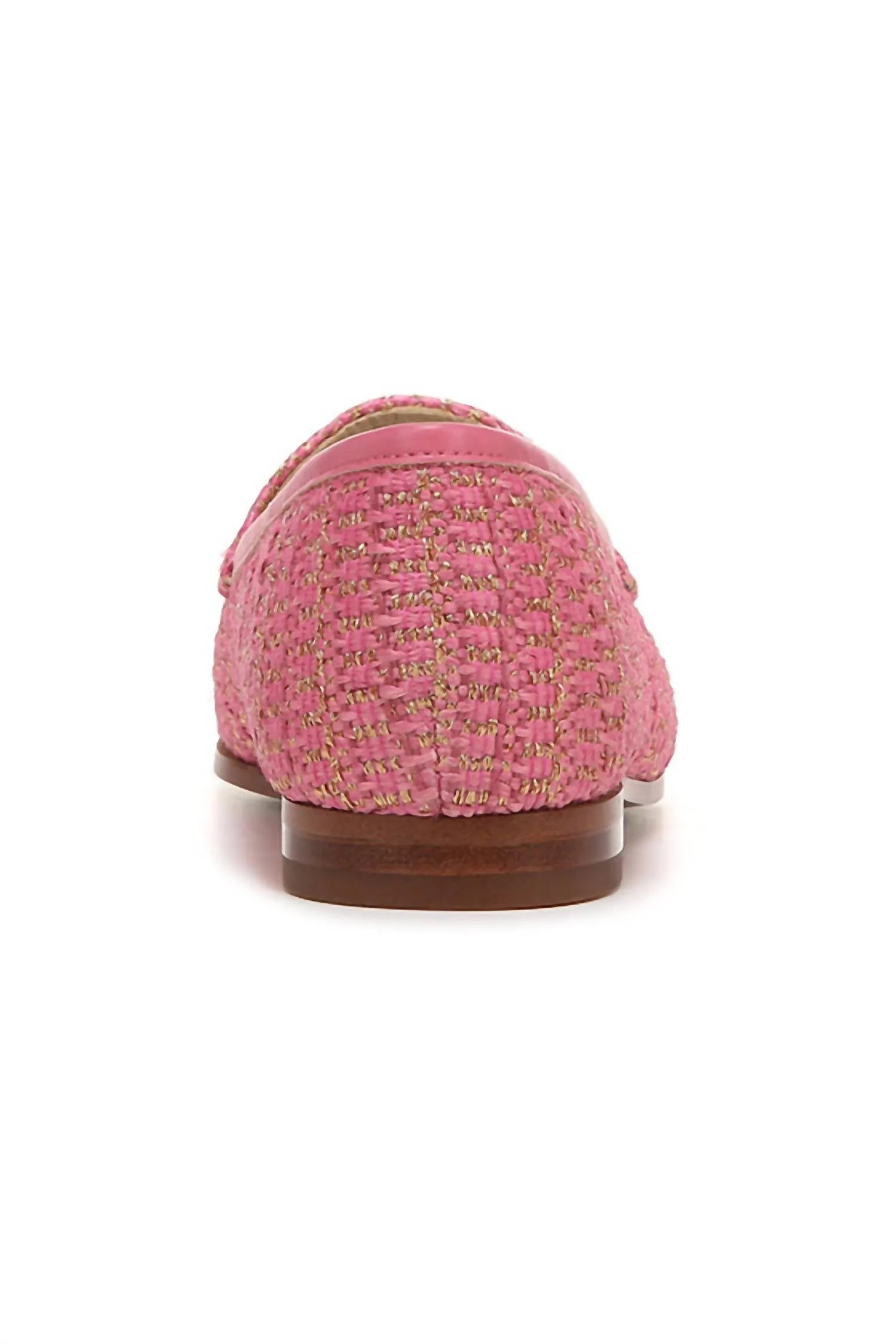 Women's Loraine Bit Loafer In Pink Rose Boucle