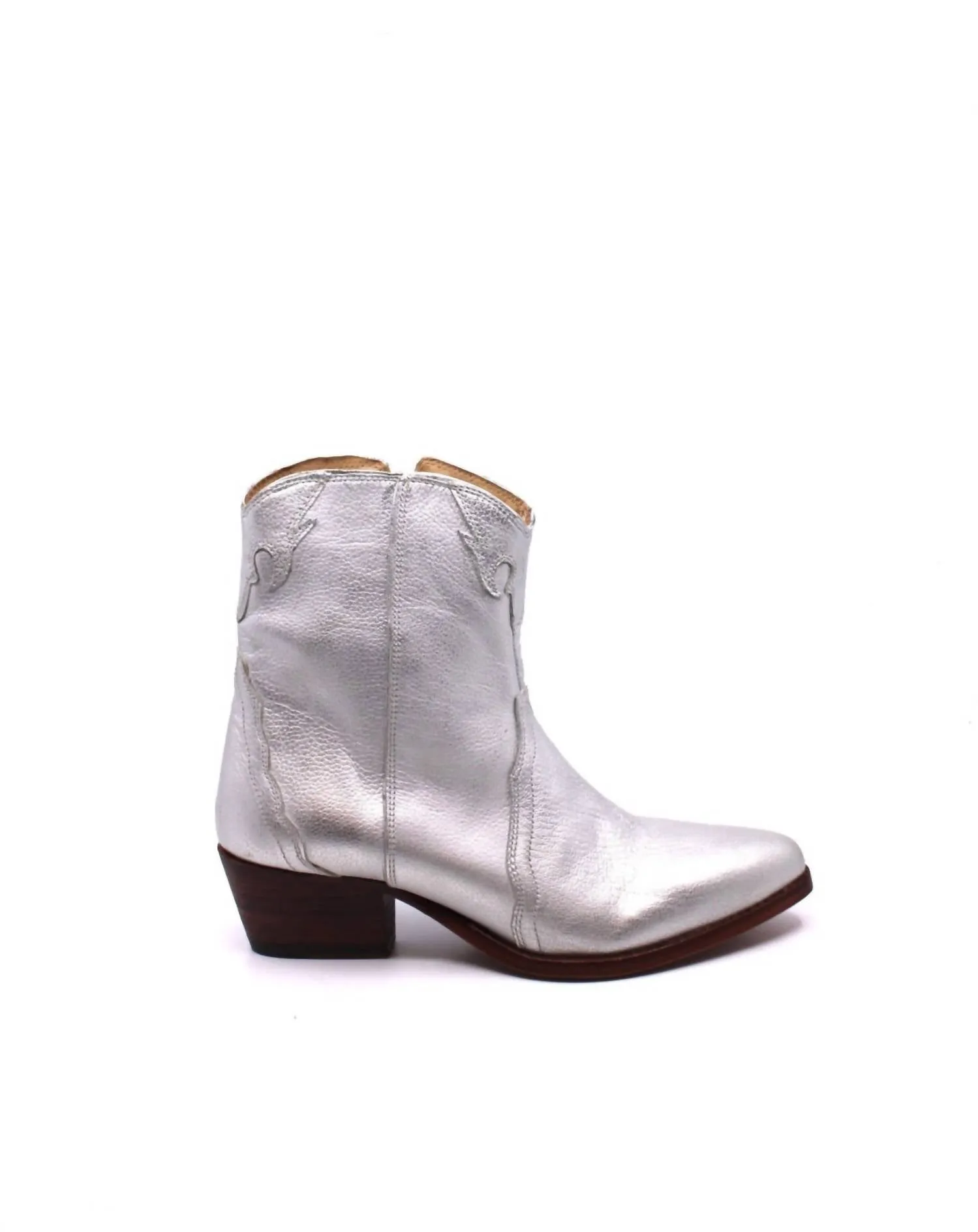 Women's New Frontier Western Boot In Silver